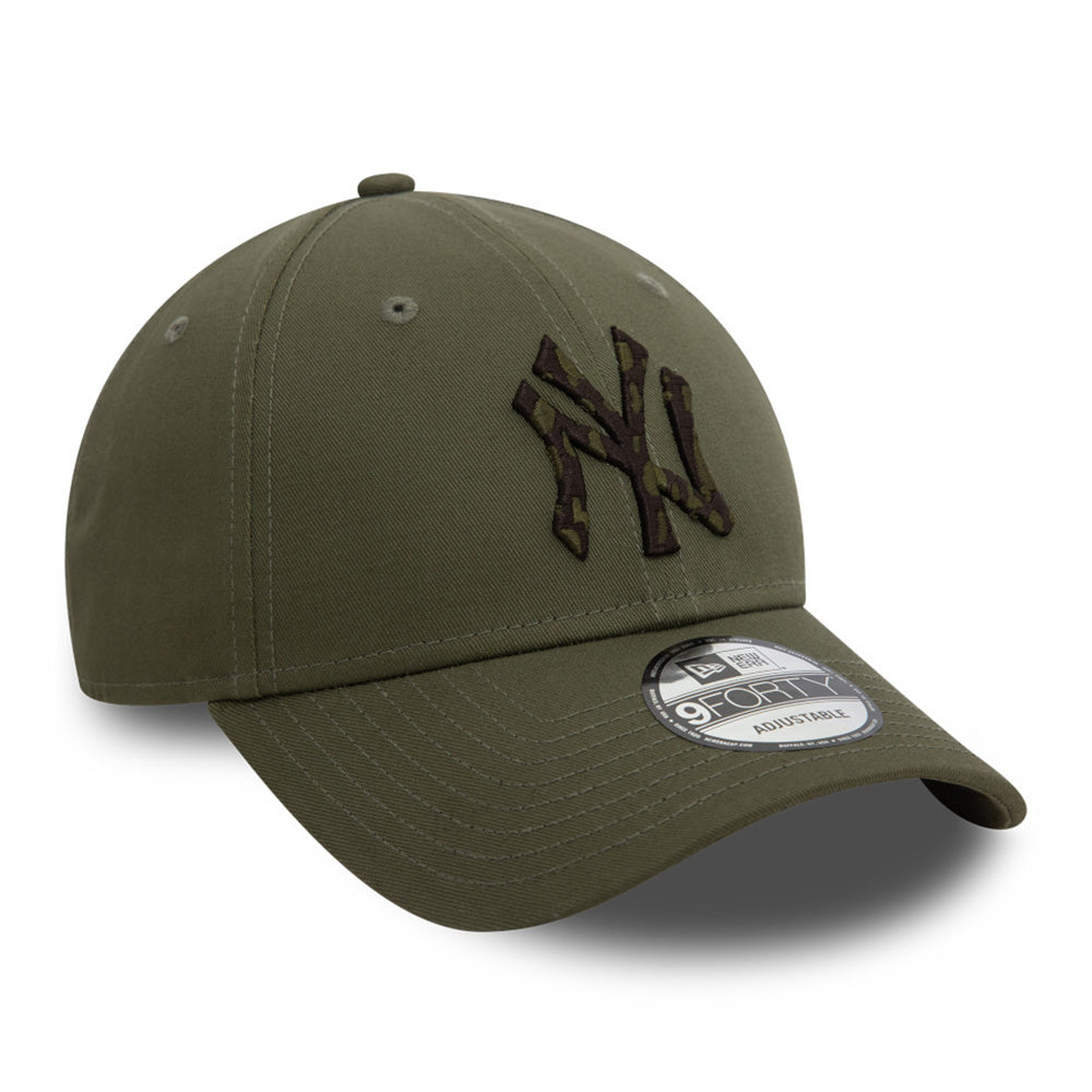 New Era New York Yankees Seasonal Infill New Olive 9FORTY Adjustable Cap