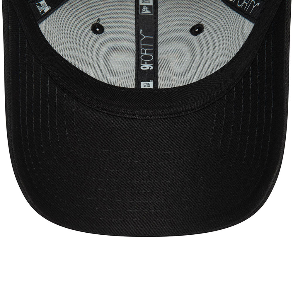 New Era Los Angeles Dodgers Team Outline Black 9FORTY Adjustable Cap