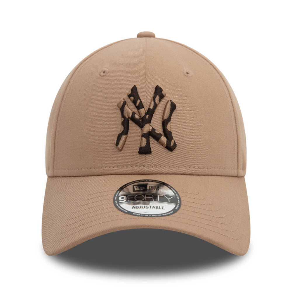 New Era New York Yankees Seasonal Infill Timeless Taupe 9FORTY Adjustable Cap