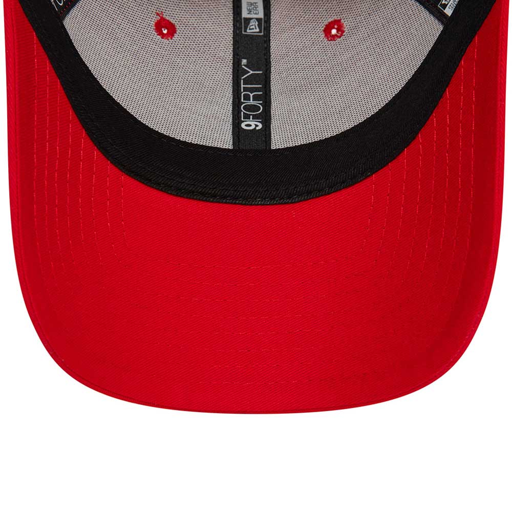 New Era New York Yankees Team Outline Scarlet 9FORTY Adjustable Cap