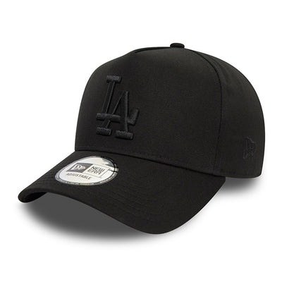 Los Angeles Dodgers Monochrome Black 9FORTY E-Frame Adjustable Cap