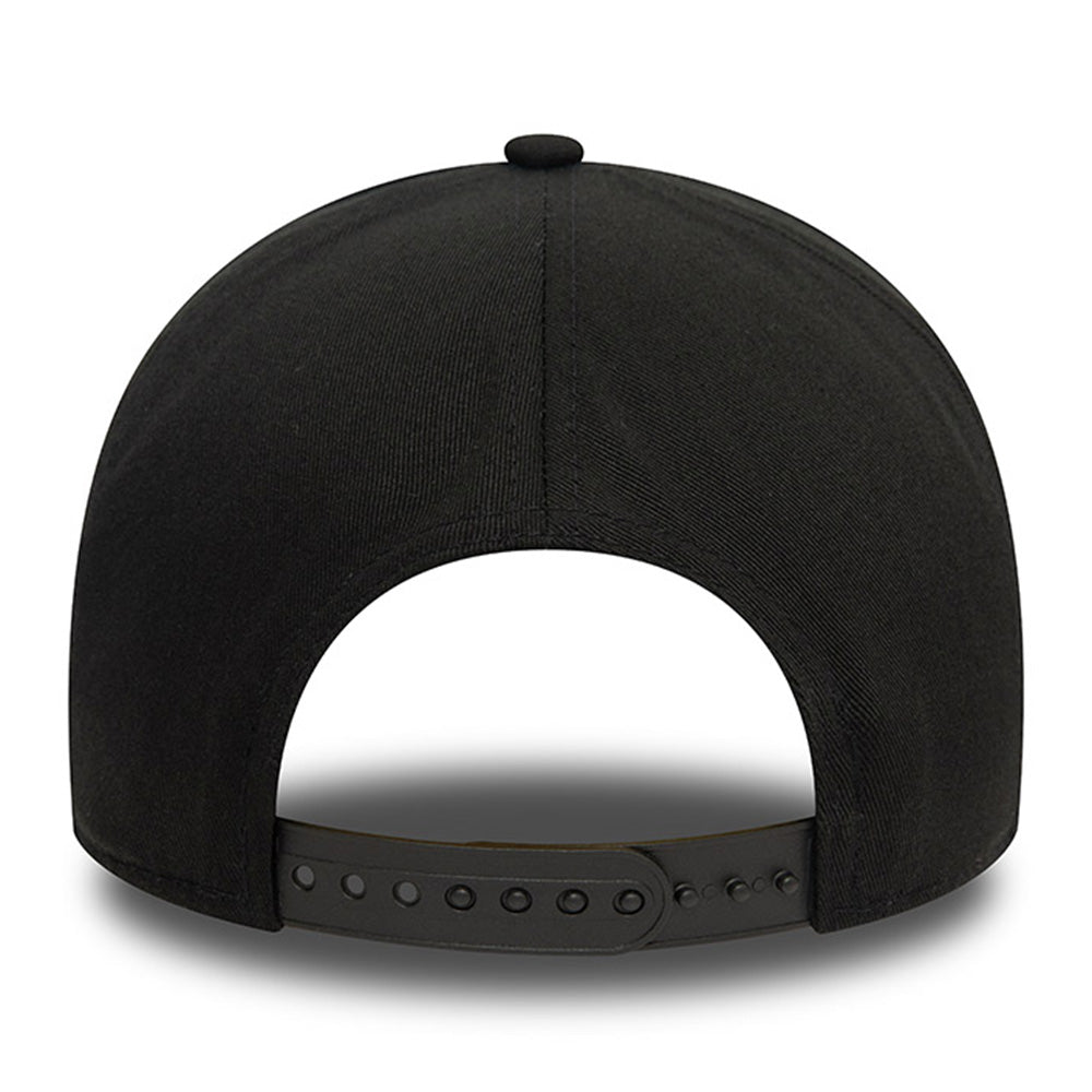 New Era Los Angeles Dodgers Monochrome Black 9FORTY E-Frame Adjustable Cap