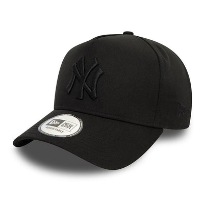 New York Yankees Monochrome Black 9FORTY E-Frame Adjustable Cap