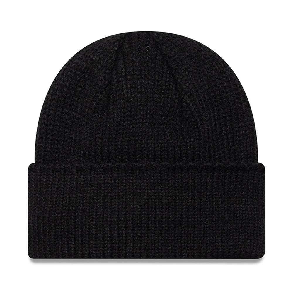 New Era Logo Black WIde Cuff Beanie