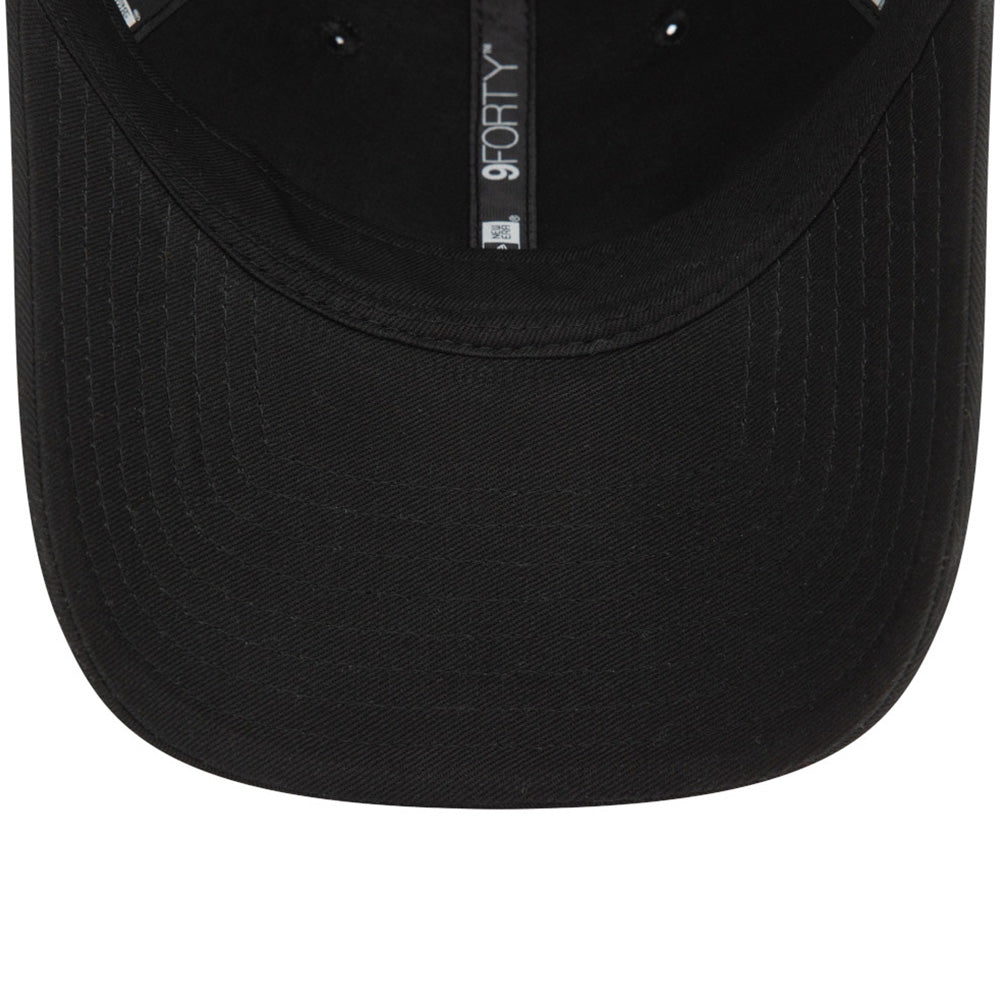 New Era Silver Pin Black 9FORTY Adjustable Cap