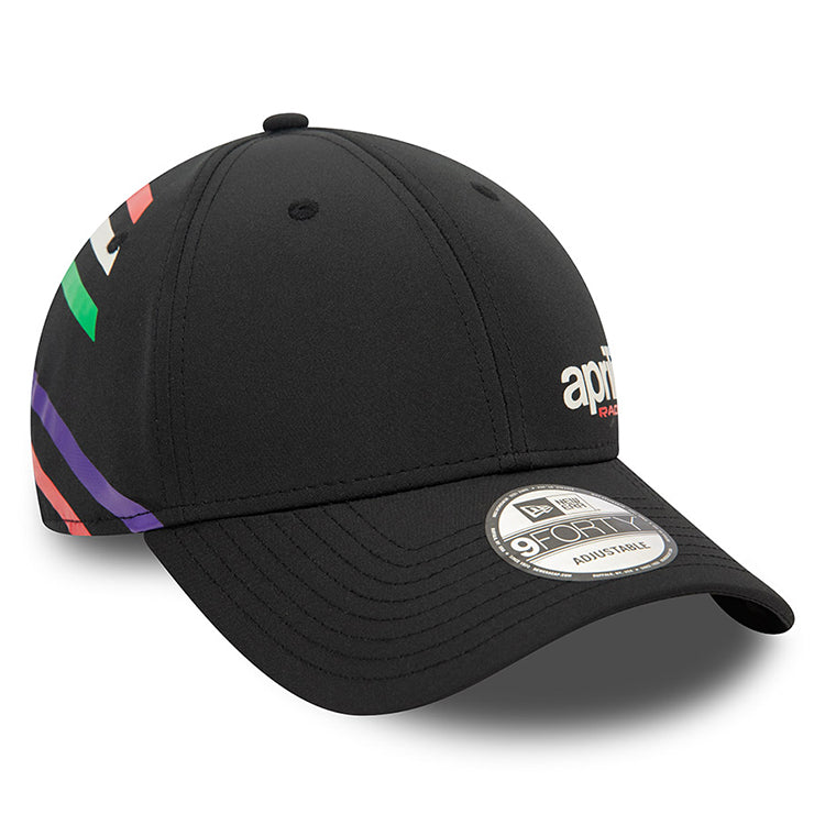 Aprilia Piaggio Flawless Print Black 9FORTY Adjustable Cap