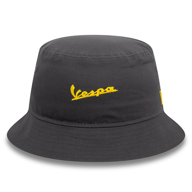 Seasonal Vespa Piaggio Graphite Tapered Bucket Hat