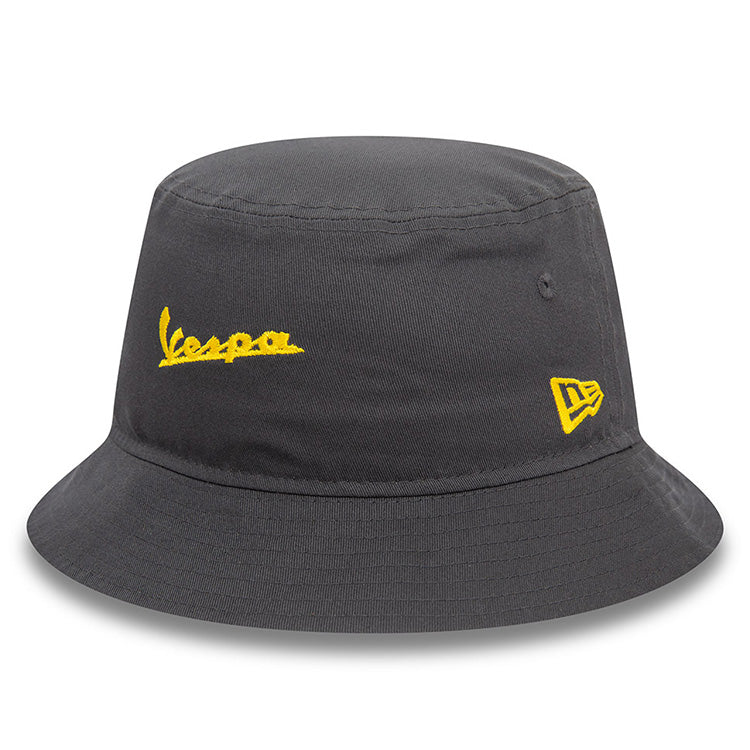 Seasonal Vespa Piaggio Graphite Tapered Bucket Hat