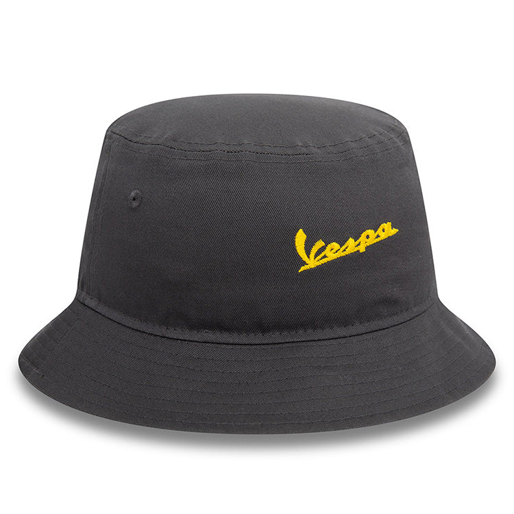 Seasonal Vespa Piaggio Graphite Tapered Bucket Hat