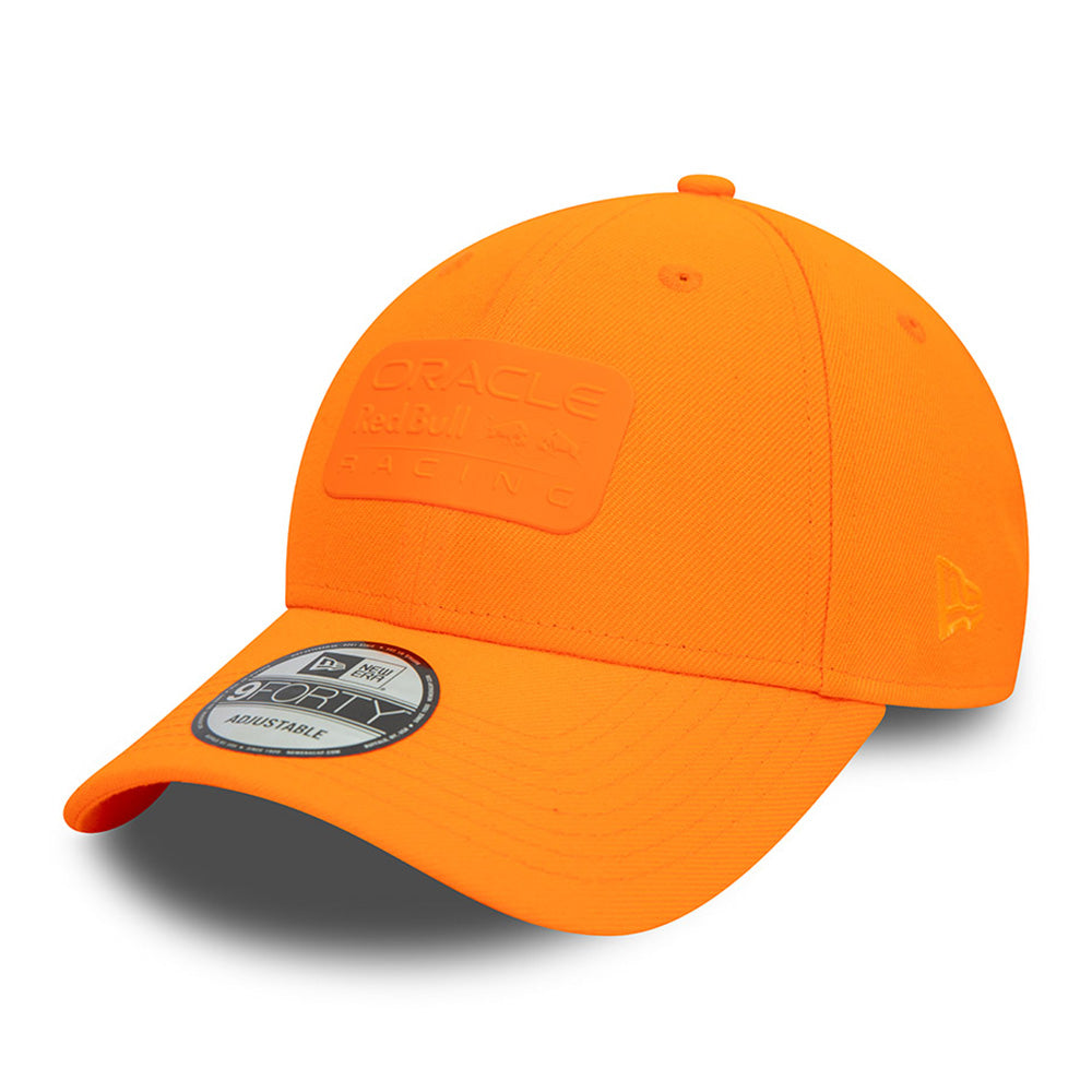 New Era Red Bull F1 Racing Team Motorsports Hunter Flame Orange Neon 9FORTY Adjustable Cap