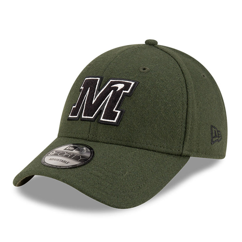 New Era McLaren Racing Puff Patch Dark Green 9FORTY Adjustable Cap