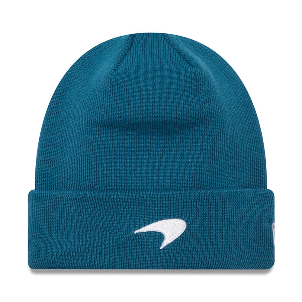 New Era McLaren Racing Seasonal Turquoise Cuff Knit Beanie Hat