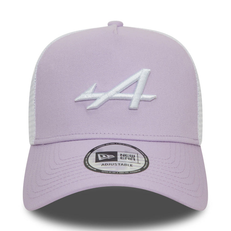 BWT Alpine F1 Racing Team Seasonal Pastel Violet 9FORTY E-Frame Trucker Cap