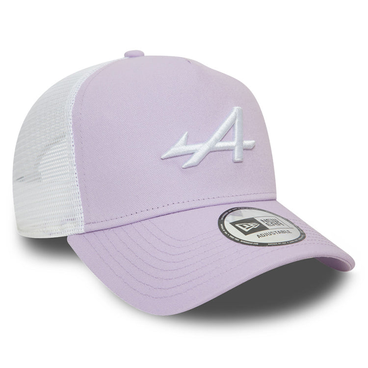 BWT Alpine F1 Racing Team Seasonal Pastel Violet 9FORTY E-Frame Trucker Cap