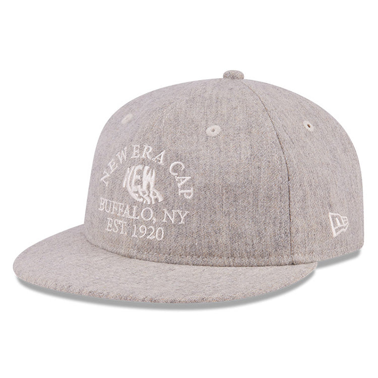 New Era Cap Logo Heathered Grey Retro Crown 59FIFTY Day 2024 Fitted Cap (Online Exclusive)