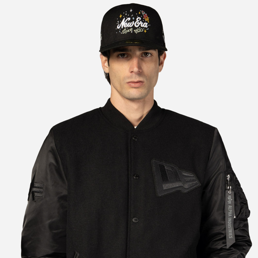 New Era Alpha Industries MA1 F3 E1369BC26 Black Jacket