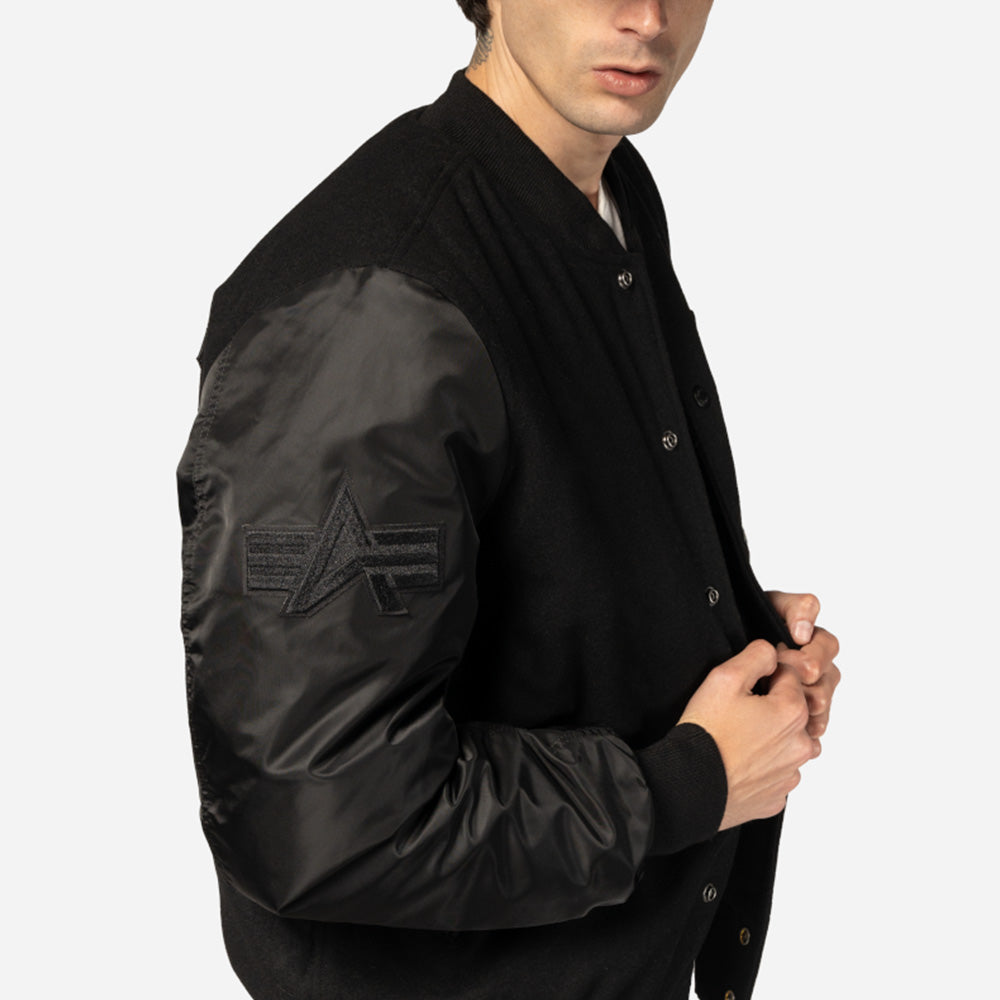 New Era Alpha Industries MA1 F3 E1369BC26 Black Jacket