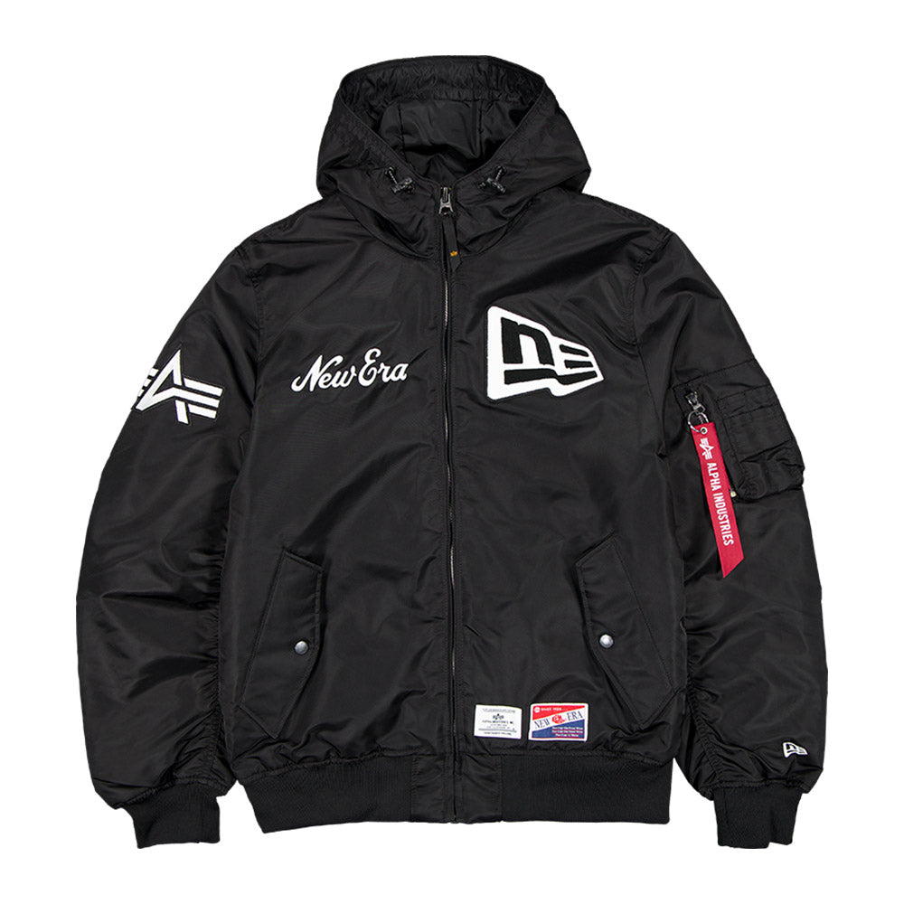 New Era Alpha Industries L2B F3 E1367BG26 Black Jacket