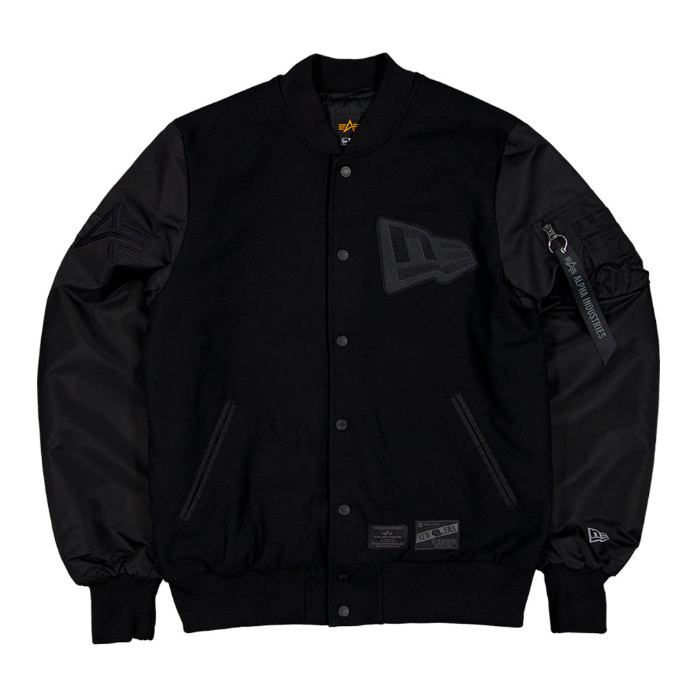 New Era Alpha Industries MA1 F3 E1369BC26 Black Jacket