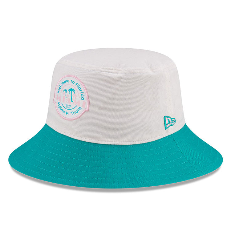 BWT Alpine F1 Racing Team Miami Race Special White Bucket Hat