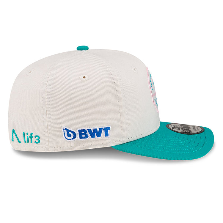 BWT Alpine F1 Racing Team Pierre Gasly Miami Race Special White 9FIFTY Snapback Cap