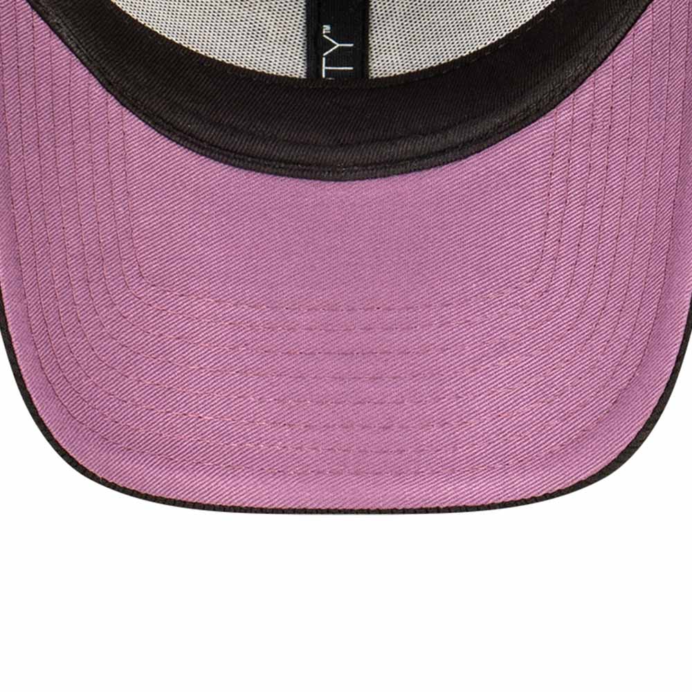 New Era New York Yankees MLB Dashmark Seasonal 2025 Black Purple 9FORTY Snapback Cap