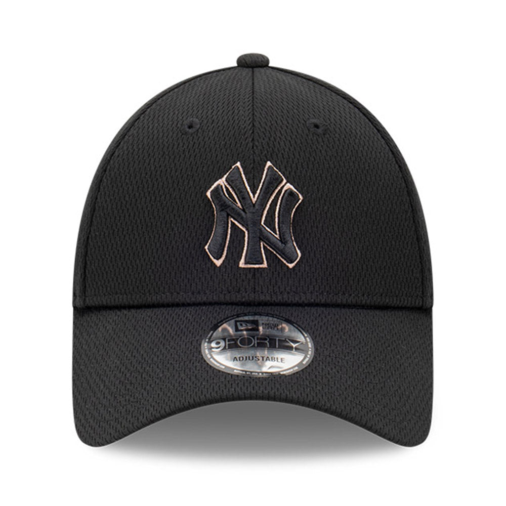 New Era New York Yankees MLB Dashmark Seasonal 2025 Black Brown 9FORTY Snapback Cap