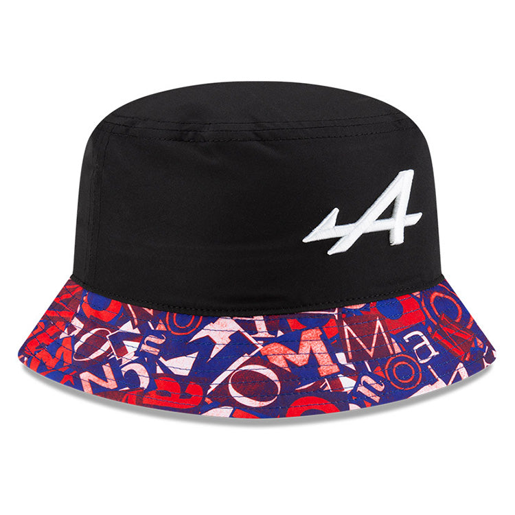 BWT Alpine F1 Racing Team Monaco Race Special Black Bucket Hat