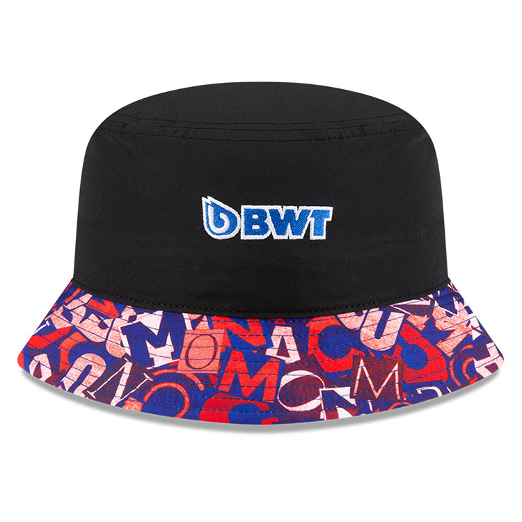 BWT Alpine F1 Racing Team Monaco Race Special Black Bucket Hat