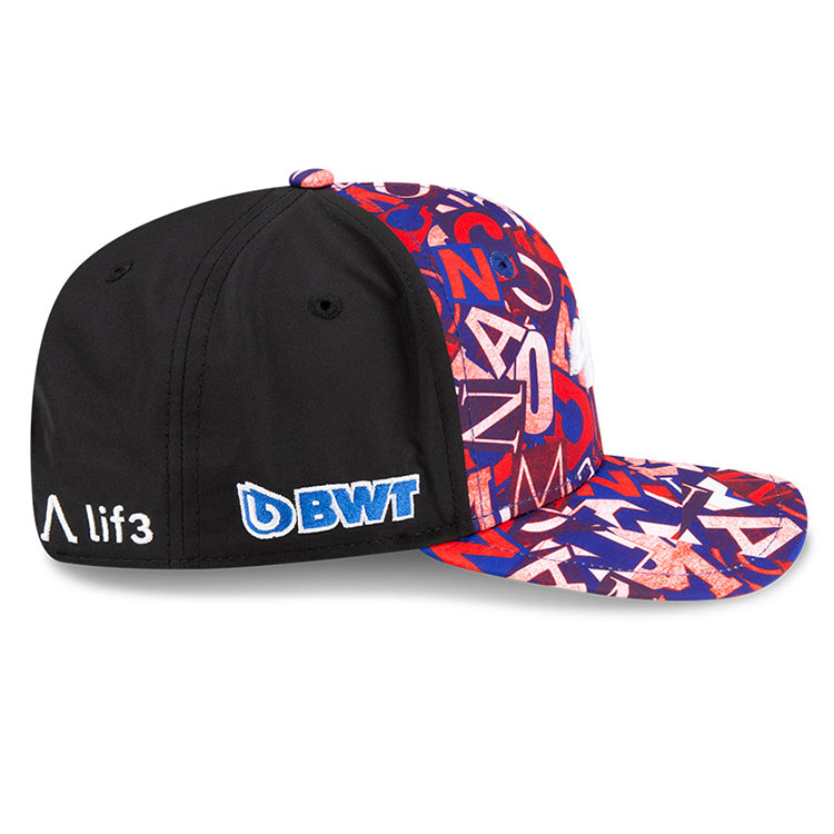 BWT Alpine F1 Racing Team Pierre Gasly Monaco Race Special Black 9FIFTY Original Fit Snapback Cap