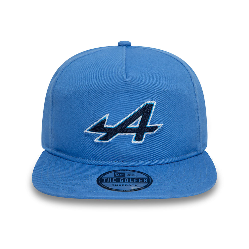 BWT Alpine F1 Motorsports Chain Stitch Blue Golfer Cap