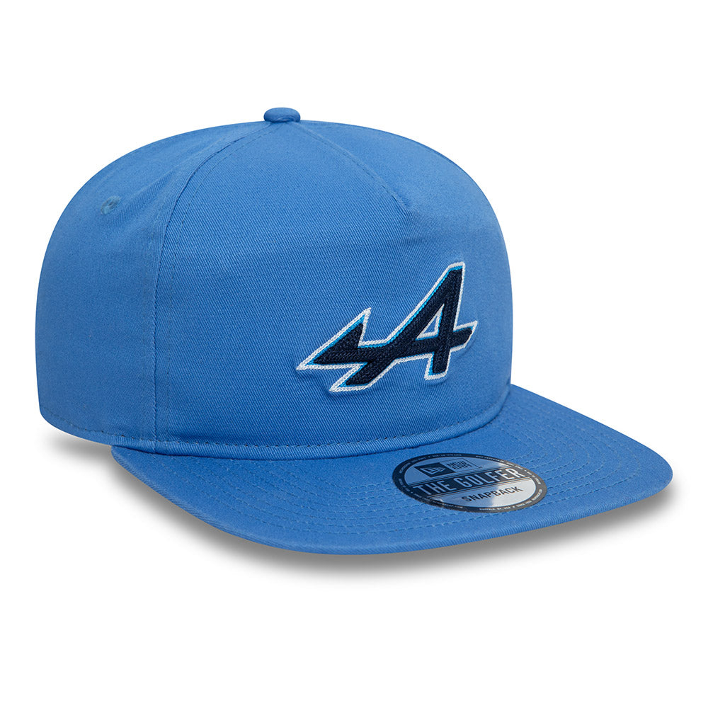 BWT Alpine F1 Motorsports Chain Stitch Blue Golfer Cap