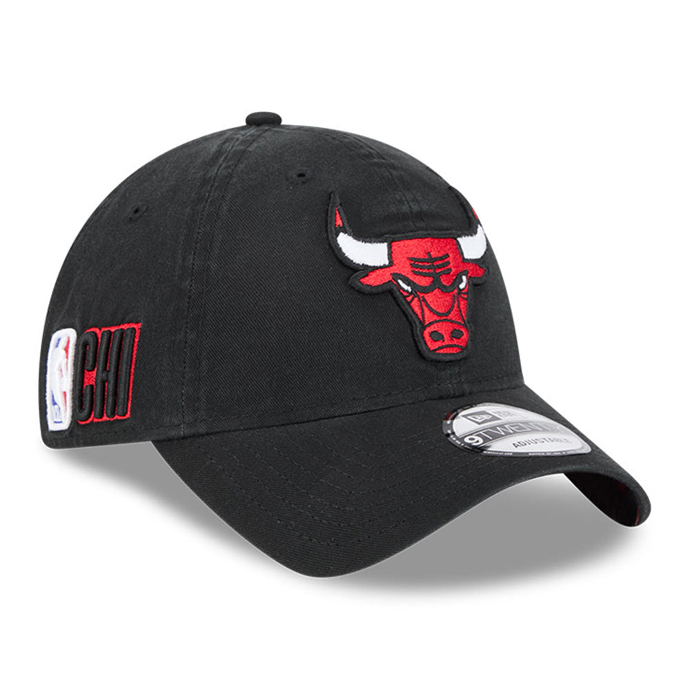 Chicago Bulls NBA Tip Off '24 Black 9TWENTY Adjustable Cap