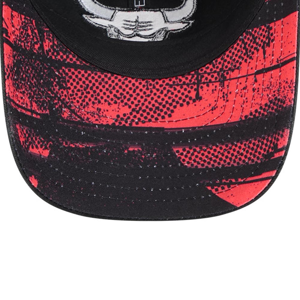 Chicago Bulls NBA Tip Off &#39;24 Black 9TWENTY Adjustable Cap