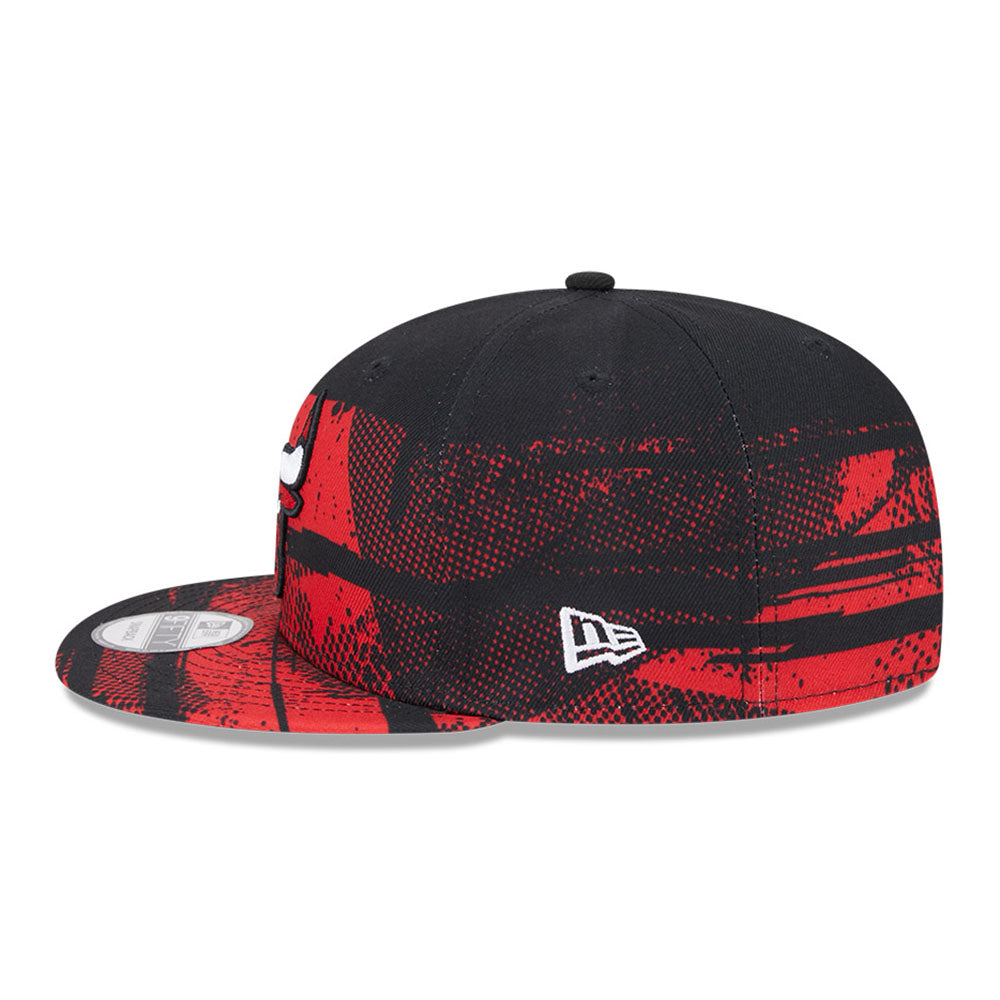 Chicago Bulls NBA Tip Off &#39;24 Black 9FIFTY Snapback Cap