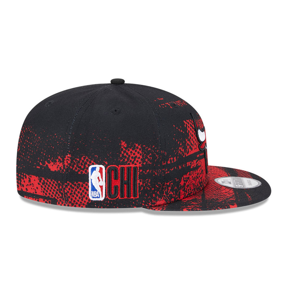 Chicago Bulls NBA Tip Off &#39;24 Black 9FIFTY Snapback Cap