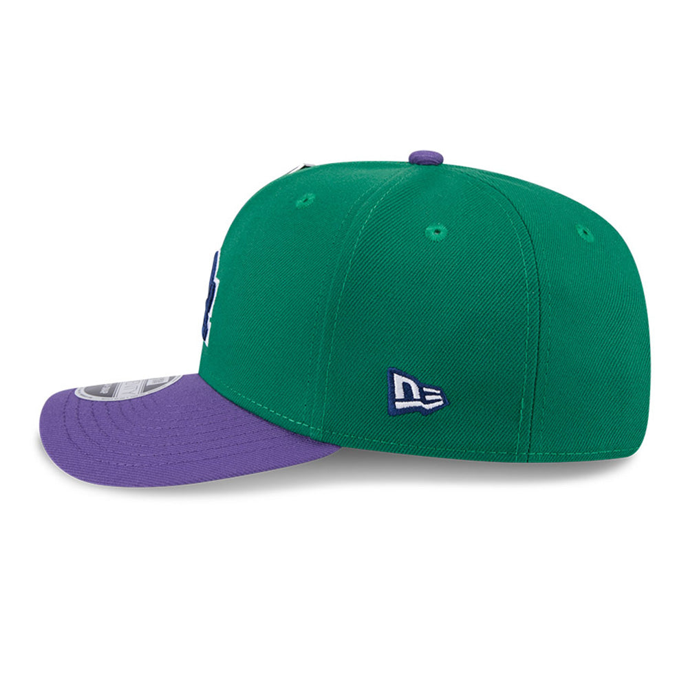 Los Angeles Dodgers MLB Big League Chew Green 9SEVENTY Stretch Snapback Cap