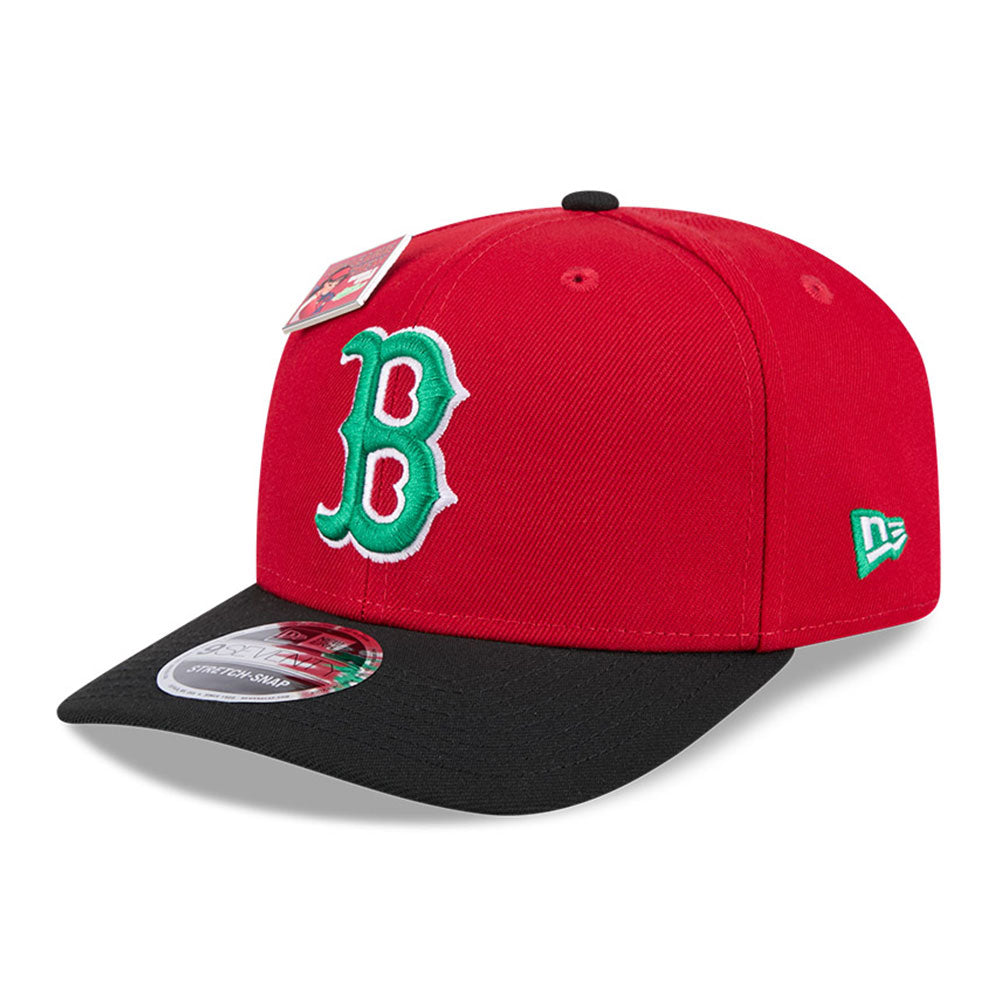 Boston Red Sox MLB Big League Chew Red 9SEVENTY Stretch Snapback Cap