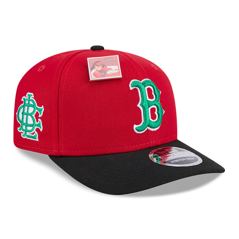 Boston Red Sox MLB Big League Chew Red 9SEVENTY Stretch Snapback Cap