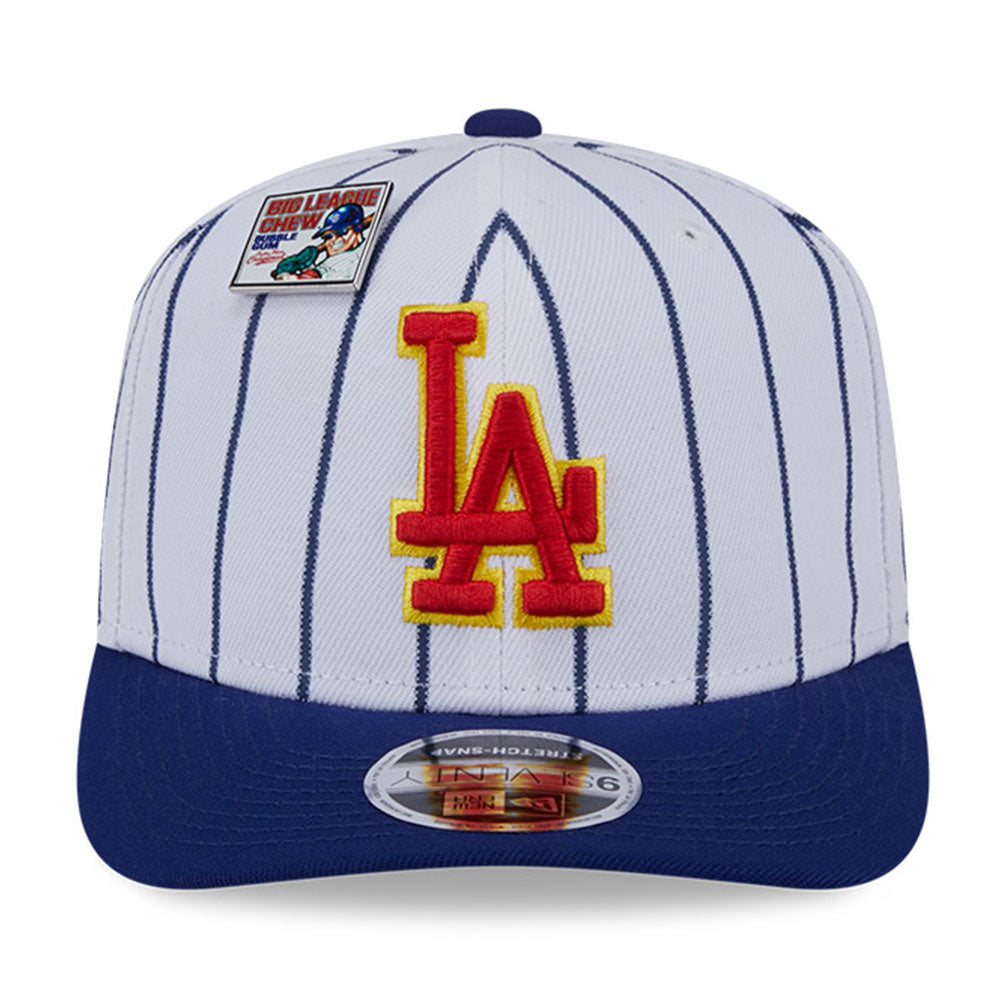 Los Angeles Dodgers MLB Big League Chew White 9SEVENTY Stretch Snapback Cap