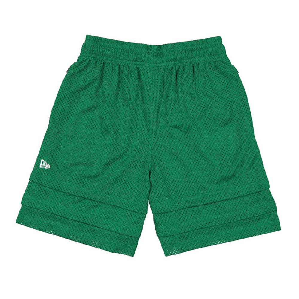 New Era x Bristol Studio Boston Celtics NBA Green Mesh Basketball Shorts