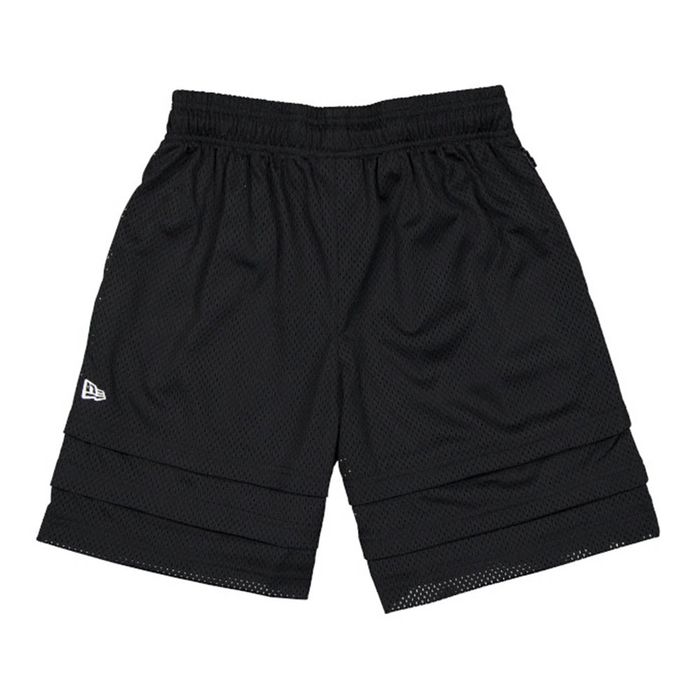 New Era x Bristol Studio Chicago Bulls NBA Black Mesh Basketball Shorts