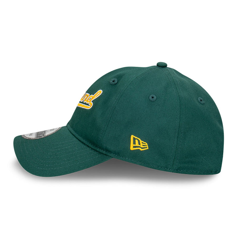 New Era Oakland Athletics MLB Wordmark Dark Green 9TWENTY Adjustable Cap