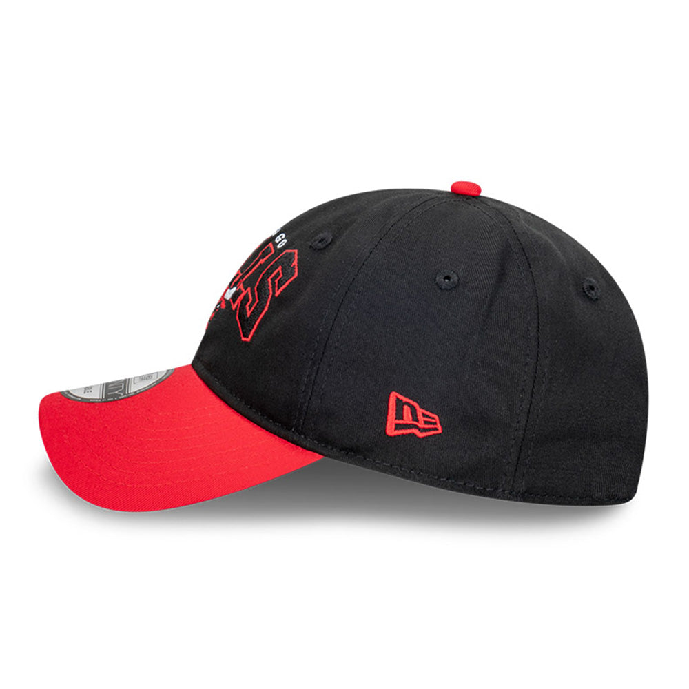 New Era Chicago Bulls NBA Arch 2-Tone Black 9TWENTY Adjustable Cap