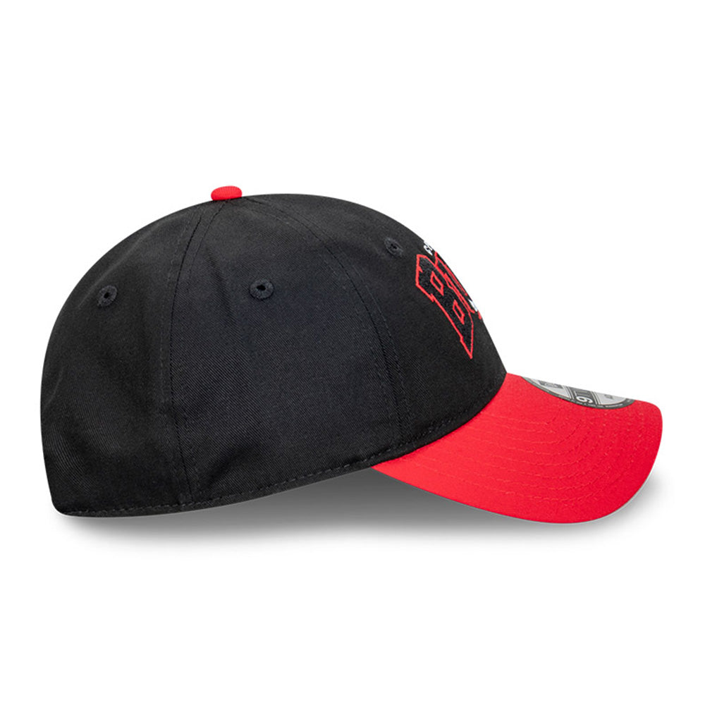 New Era Chicago Bulls NBA Arch 2-Tone Black 9TWENTY Adjustable Cap