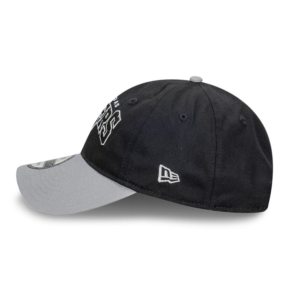 New Era Las Vegas Raiders NFL Arch 2-Tone Black 9TWENTY Adjustable Cap