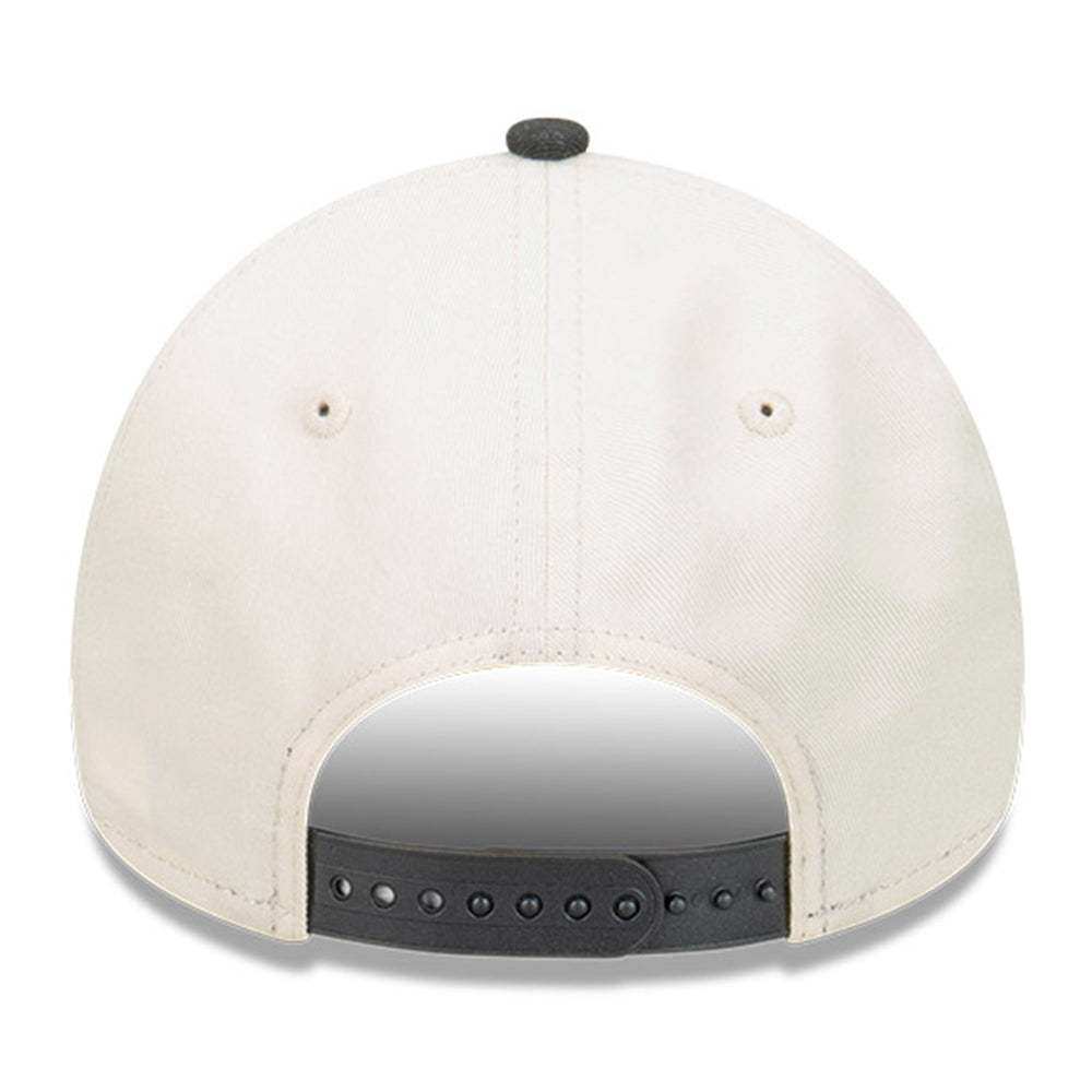 New Era San Francisco Giants MLB Wordmark Baseball Chrome White 9FORTY A-Frame Snapback Cap