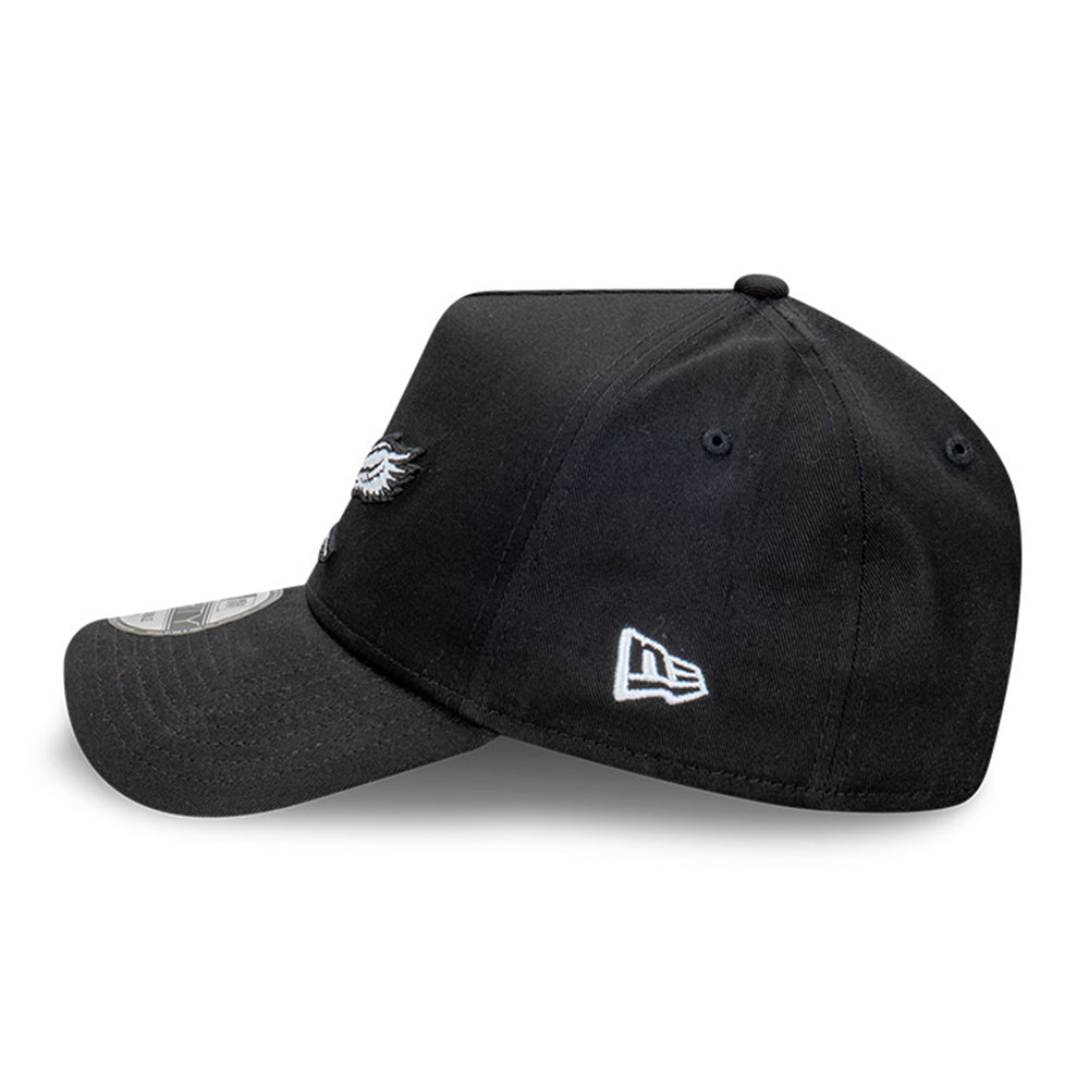 New Era Philadelphia Eagles NFL Classic Black White 9FORTY A-Frame Snapback Cap