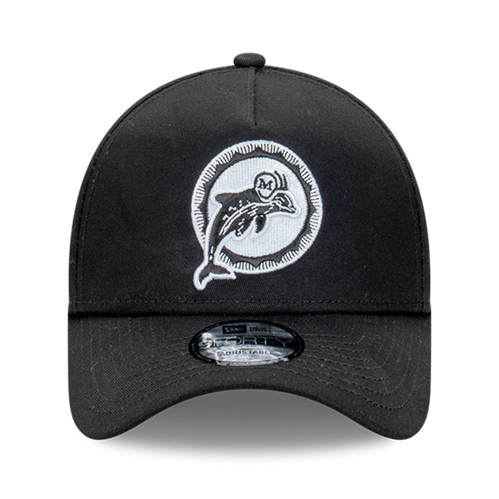 New Era Miami Dolphins NFL Classic Black White 9FORTY A
