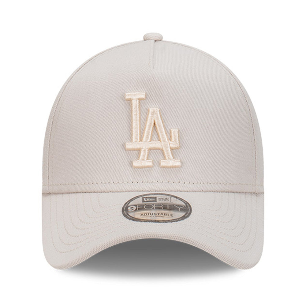 New Era Los Angeles Dodgers MLB Repreve Stone Ivory 9FORTY A-Frame Snapback Cap